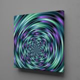 Technopa Derinlik Renkleri 90x90 cm Kanvas Tablo