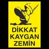 Technopa Dikkat Kaygan Zemin 50 x 70 cm Uyarı Levhası