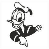Technopa Duck 160 cm Folyo Duvar Stickerı