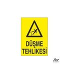 Technopa Düşme Tehlikesi 40 x 60 cm Uyarı Levhası