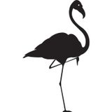 Technopa Flamingo 100 cm Folyo Duvar Stickerı