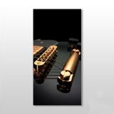Technopa Gitar Telleri 90x135 cm Kanvas Tablo