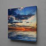 Technopa Gökyüzünün Değişik Renkleri 70x70 cm Kanvas Tablo