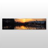 Technopa Gün Batımı 240x80 cm Kanvas Tablo
