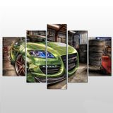 Technopa Hdr Araba 140x80 cm Kanvas Tablo