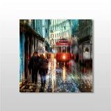 Technopa Istanbul Ortanyal 25x25 cm Kanvas Tablo