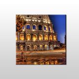 Technopa Italya Tarihi Manzara 70x70 cm Kanvas Tablo