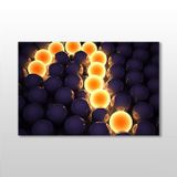 Technopa Neon Top 120x80 cm Kanvas Tablo