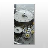 Technopa Saat 20x30 cm Kanvas Tablo