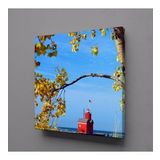 Technopa Sakin Şehir 60x60 cm Kanvas Tablo