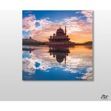 Technopa Süleymaniye Camii 130x130 cm Kanvas Tablo