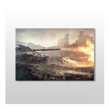 Technopa Tank 120x80 cm Kanvas Tablo