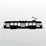 Technopa Tramvay 100 cm Folyo Duvar Stickerı
