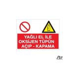 Technopa Yaglı El Ile Oksijen Tüpünü Açıp- Kapama 40 x 60cm - 40 x 60 cm