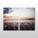 Technopa Yağmur Damlaları 40x30 cm Kanvas Tablo