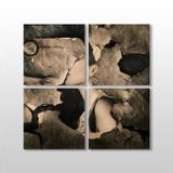 Technopa Yaprak 70x70 cm Kanvas Tablo