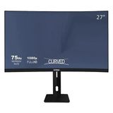 Technopc 27" Va TPL27CS 6.5ms 75HZ Hdmı-Dp Kavisli Kurumsal Monitör 1920X1080 - 5 ms - 60 Hz