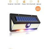 Technosmart 190 Ledli Çakarlı Hareket Sensörlü Solar Güneş Enerjili LED Bahçe Lambası Şarj Olabilen - Beyaz
