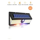 TechnoSmart 190 Ledli Çakarlı Hareket Sensörlü Solar Güneş Enerjili Led Bahçe Lambası Şarj Olabilen