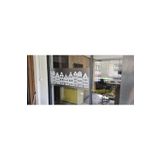 TechnoSmart 45x150cm Dekoratif Şehir Temalı Buzlu Cam Filmi Statik Kaplama Mutfak Ofis Banyo Pencere