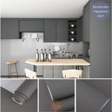 Technosmart 60CM×500CM Kendinden Yapışkanlı Mat Görünümlü Duvar Kağıdı Mutfak Dolap Masa Kaplama
