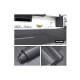 TechnoSmart 60x500cm Simli Kendinden Yapışkanlı Parlak Duvar Kağıdı Mutfak Banyo Dolap Kaplama