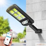 Technosmart Solar Güneş Enerjili Bahçe Aydınlatması Sokak Lambası Hareket Sensörlü 6 Gözlü Büyükboy