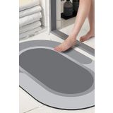 TechnoStation Banyo Paspası Süper Su Emici Kaymaz Taban Paspas (57 X 38 Cm)