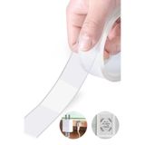 TechnoStation Duvara Tablo Albüm Obje Dekor Asmak Için Iz Bırakmaz Çift Taraflı Nano Bant 3 Metre X 3 Cm Kaliteli
