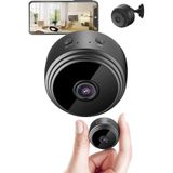 TechnoStation Güvenlik Kamerası, 1080P HD WiFi Mini Kamera, Ev Güvenlik Kamerası, 150 Derece Kablosuz