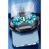 TechnoStation Mobil Oyuncular Için Tak Çalıştır Çift Fanlı Güçlü Hızlı Cep Telefonu Soğutucu Fan Yeni Nesil