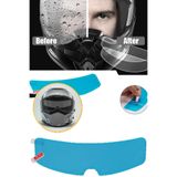 TechnoStation Motosiklet Kaskı Cam Yağmur Kaydırıcı Film Kask Vizör Buhar Önler
