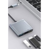 TechnoStation TypeC Display Port HUB Adapter TypeC To Displayport PD100W Şarj Adaptörü 3in1 Çevirici