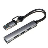 Technow Airsky 4 in 1 Type C-USB 3.0 4X Usb 3.0 Çoklayıcı Çevirici