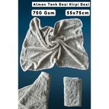 Technow Euphrate Softtex 75X55 Mikrofiber 750GSM Oto Kurulama Temizlik Alman Kirpi Tank Bezi - Gri - 0315 Gri