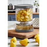 Technow VPS-023 Sulu Peynir Zeytin ve Turşu Saklama Kabı 500 ml