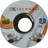 technozi 100 Metre Çanak Anten Kablosu Rg6 U4 48 Tel Anten Kablosu