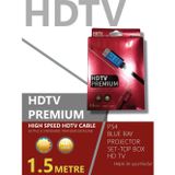 technozi 4k 1,5 Metre 3d Full Hd Hdmi Tv Uydu Alıcısı Kablosu