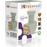 technozi 4'lü Lnb Dörlü Elenbi Quad 8k Ultra Hd