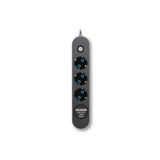 technozi 5m Kablolu GR-3005M Rose Model 3'lü Akım Korumalı Priz 16A 3x1,5mm