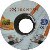 Technozi 64 Tel Anten Kablosu 100 Metre - Beyaz