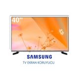 Technozi Samsung Uyumlu 40" inç 140 Ekran Tv Koruyucu Kırılmaz Paneli