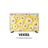 Technozi Vestel Uyumlu 32" inç 132 Ekran Tv Koruyucu Kırılmaz Paneli
