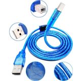 Technozi Yazıcı Kablosu 1.5m Ara Printer USB Bağlantı Bağlama Kablo Network Lazer Hp Canon Brother USB Yazıcı