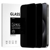 TECHO iPhone 15 Pro Max için Gizlilik Ekran Koruyucu, Temperli Cam Film, Kenardan Kenara Tam Kaplama, Anti Spy Özel, 9H Sertlik, 2'li Paket, 6,7 İnç