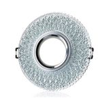 Techora Sale 1 Adet Cata Ct 6615 Yağmur LED Efektli Dekoratif Cam Spot Kasası GU10 Duy 3200K Gün Işığı - Renkli