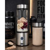 Techora Sale Çift Hazneli Cam Blender USB Şarjlı Smoothie ve Buz Kırıcı Blender - Renkli