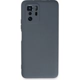 Techora Sale Mey Ithalat® Poco X3 Gt Kılıf Nano Içi Kadife Silikon - Gri