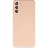 Techora Sale Mey Ithalat® Samsung Galaxy S21 Plus Kılıf Nano Içi Kadife Silikon - Pudra