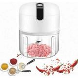 Techora Sale Mini El Rondosu Şarjlı Doğrayıcı Taşınabilir Rondo Blender 250 ml - Renkli